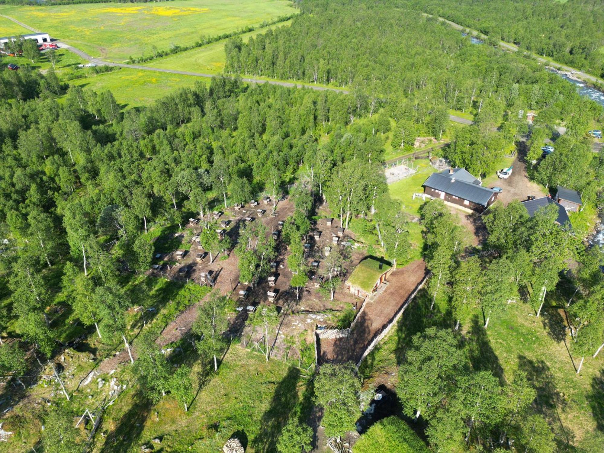 Bardu Huskylodge Buitenkant foto