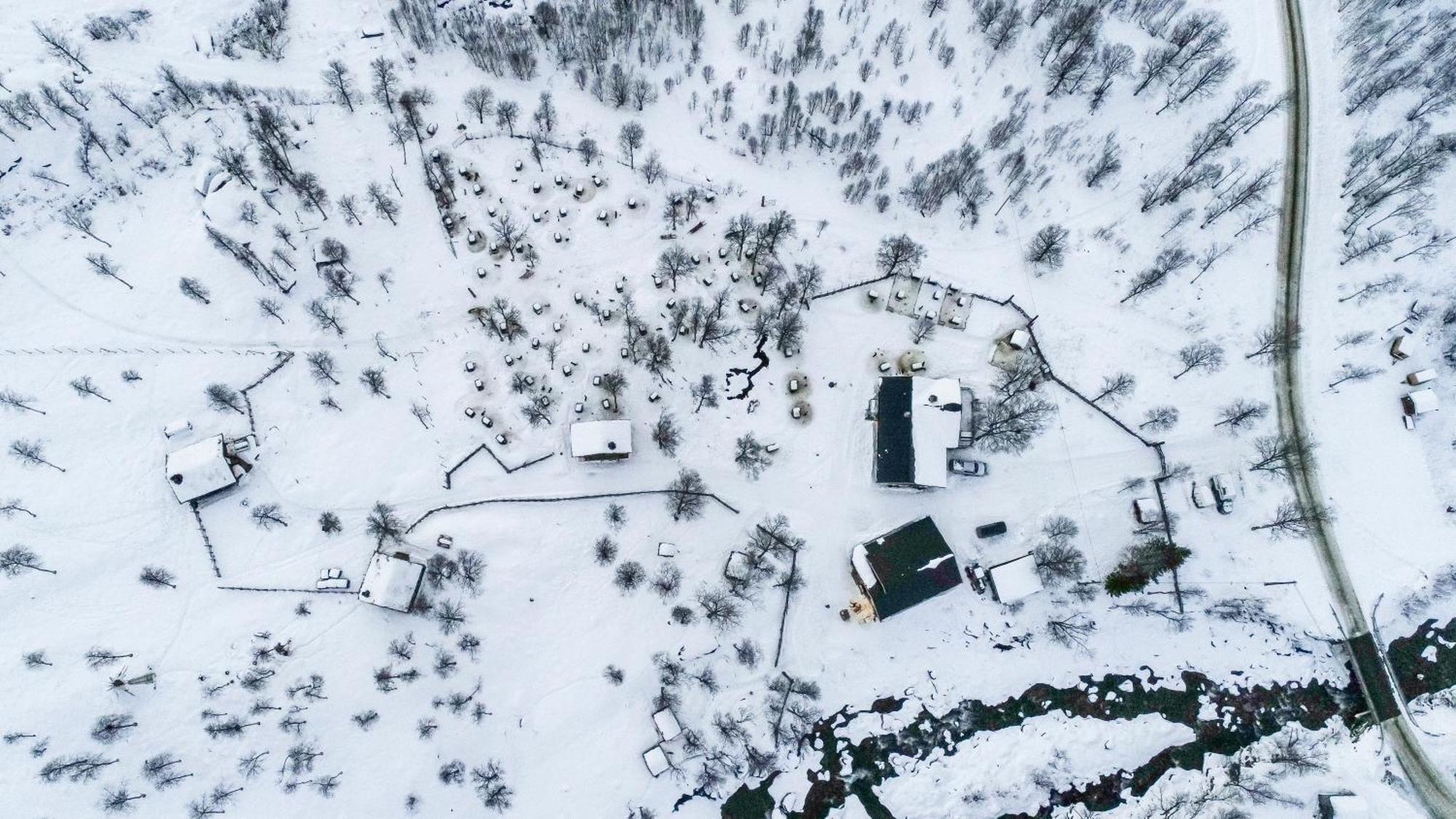 Bardu Huskylodge Buitenkant foto