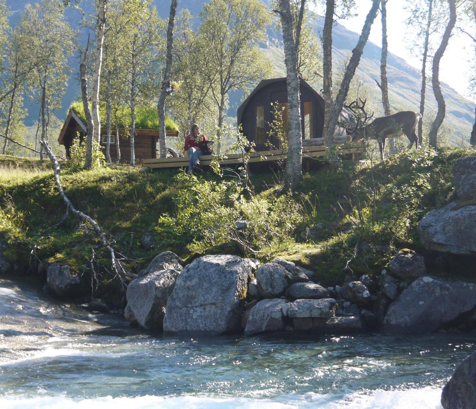 Bardu Huskylodge Buitenkant foto